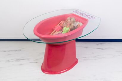 BarbiDET - a Sculpture & Installation Artowrk by la principessa sul bidet